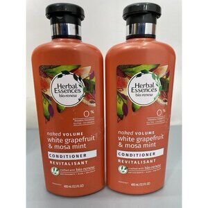 2 Herbal Essences Bio Renew White Grapefruit & Mosa Mint Volumizing Conditioner